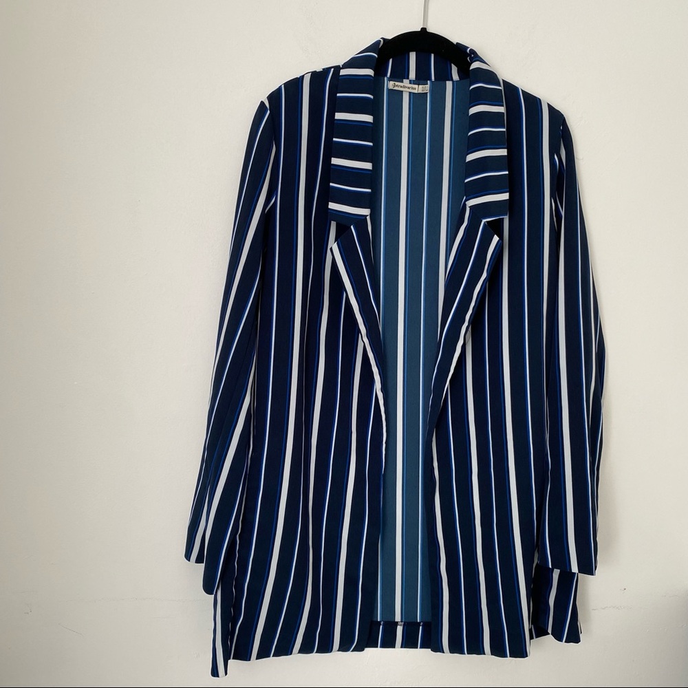 Womens striped blazer